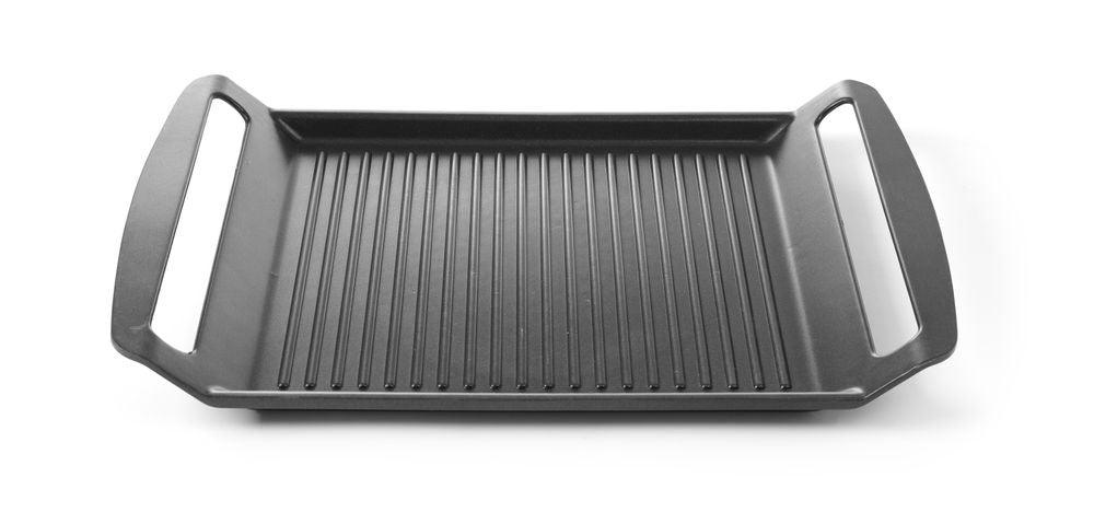 Grill pour plaque de cuisson à induction, HENDI, 390x260x(H)35mm