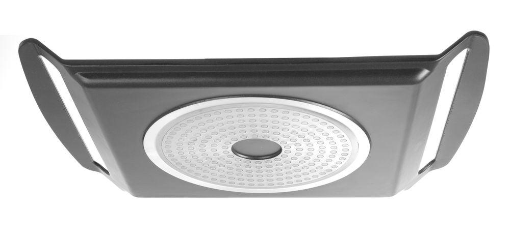 Grill pour plaque de cuisson à induction, HENDI, 390x260x(H)35mm