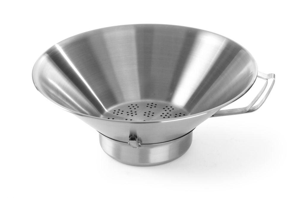 Egouttoir à friture en inox, HENDI, ø410x(H)170mm