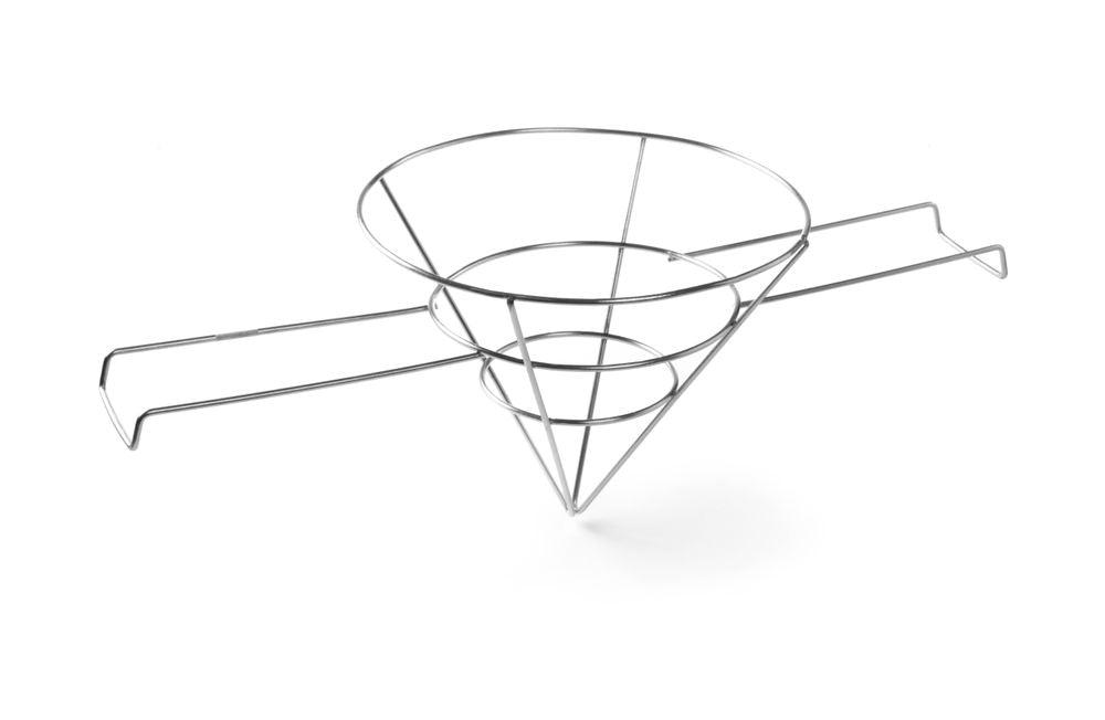 Support de filtre à graisse pour friteuse, HENDI, ø250x(H)240mm