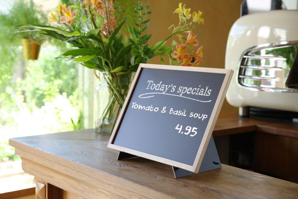 Ardoise avec support, HENDI, 300x400mm