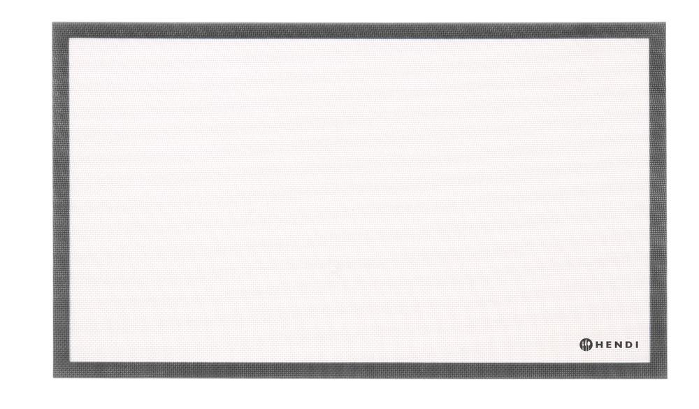 Tapis pâtissier silicone antiadhésif, HENDI, 530x325mm