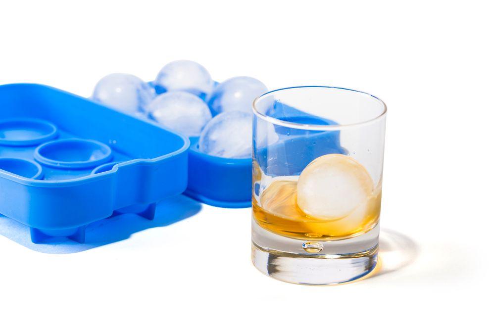 Moule à glaçons boule whisky, Bar up, 180x125x(H)50mm