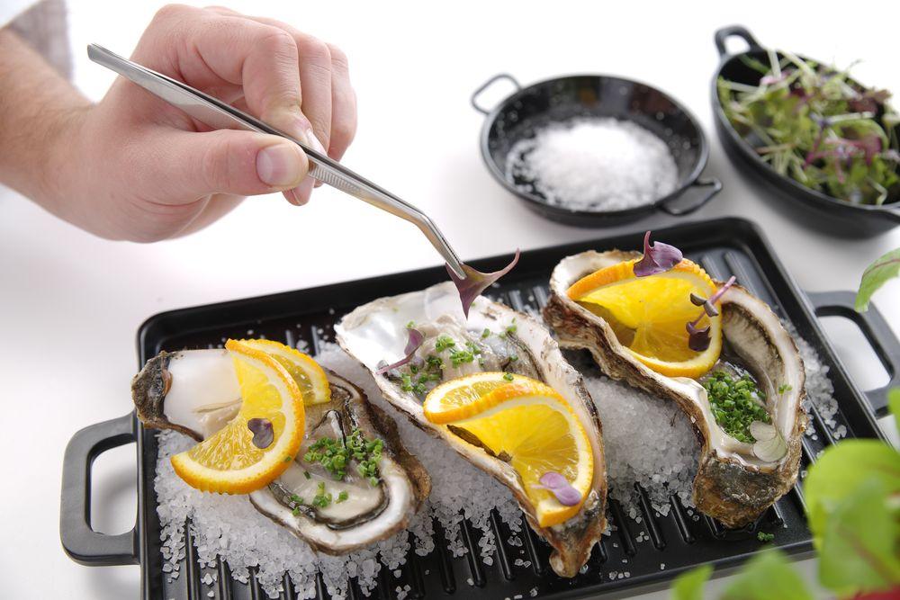 Pince incurvée, HENDI, (L)305mm