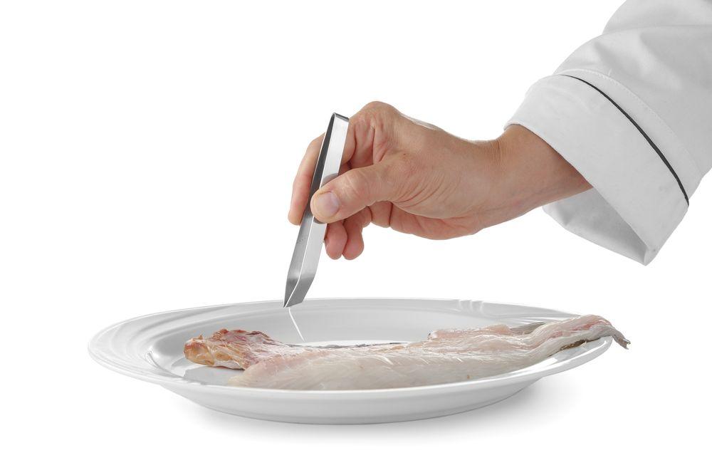 Pince à arêtes tête biseautée, HENDI, (L)120mm