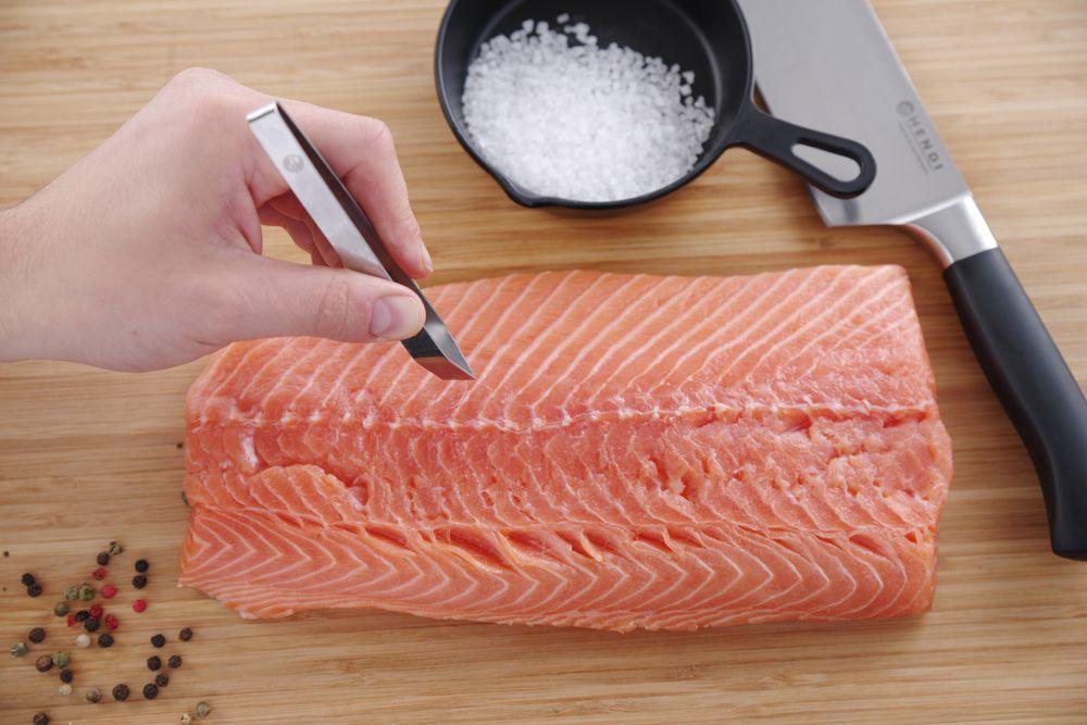 Pince à arêtes tête biseautée, HENDI, (L)120mm