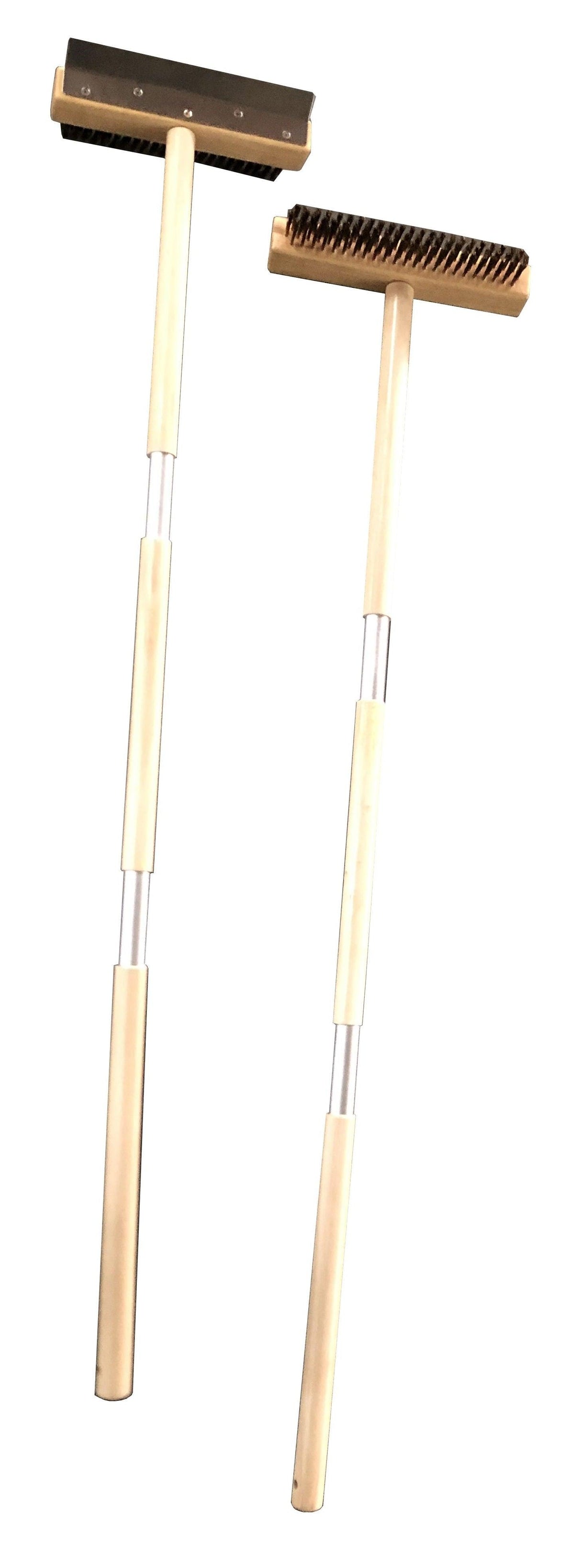 Brosse à Pizza avec Grattoir en Bois - FRANCE CHR