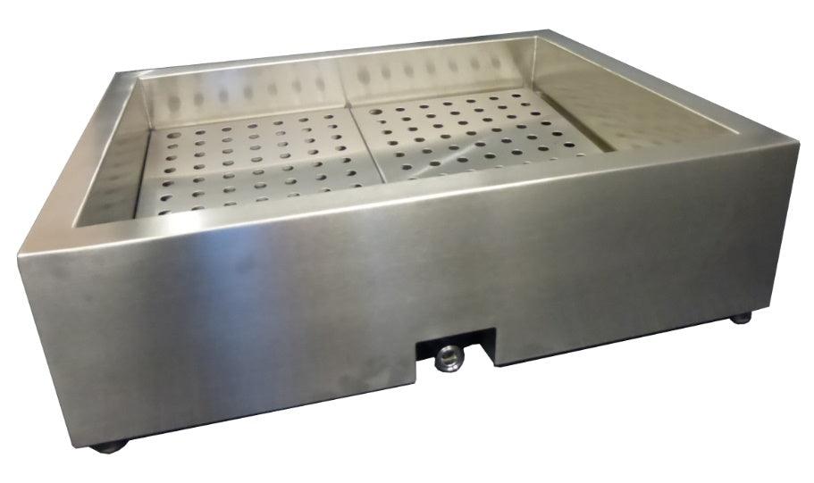 Bac à Glace Incliné 2/1 GN avec Vidange Latérale - FRANCE CHR