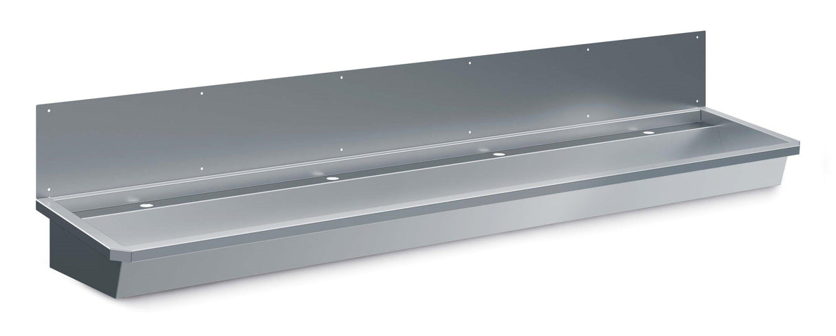 Évier Inox Professionnel 2400mm - FRANCE CHR