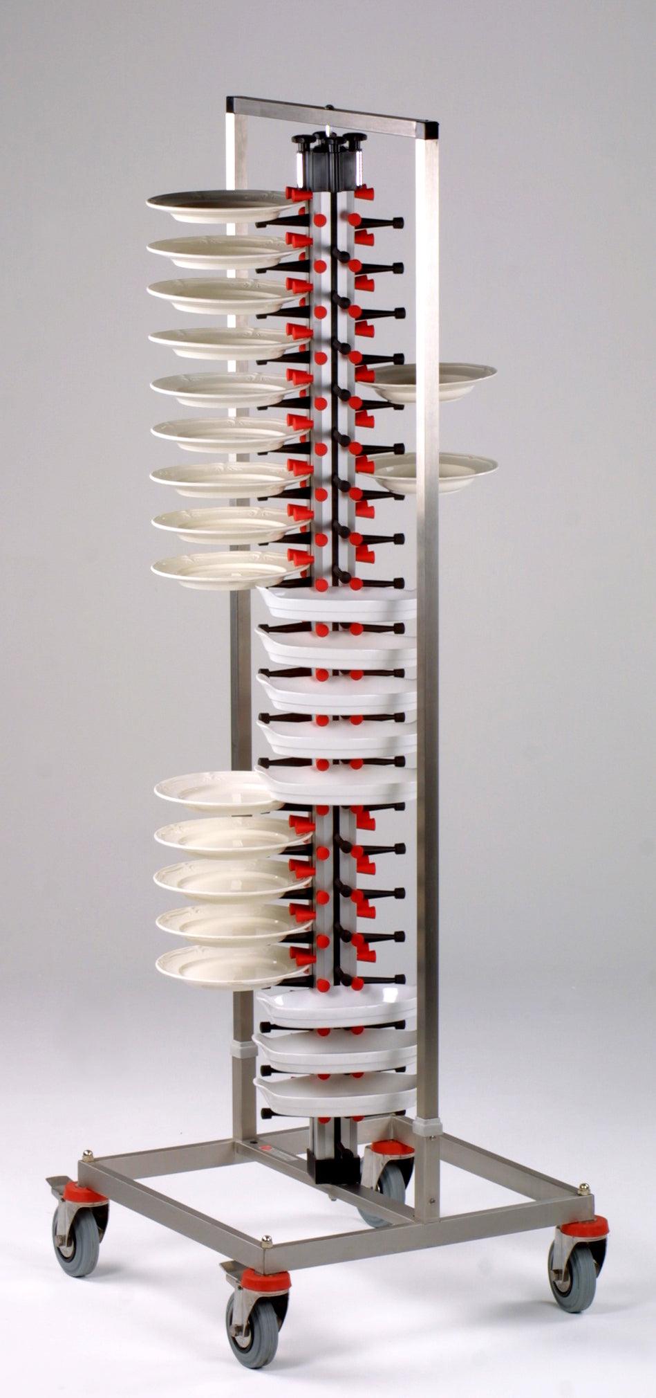 Chariot à Assiettes Élégant 84 - FRANCE CHR