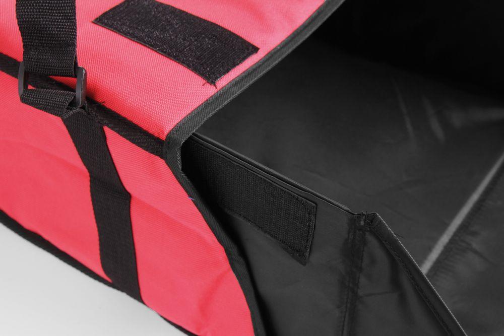 Sac à transport pizza 35 cm, HENDI, 4 boîtes, 370x370x(H)210mm