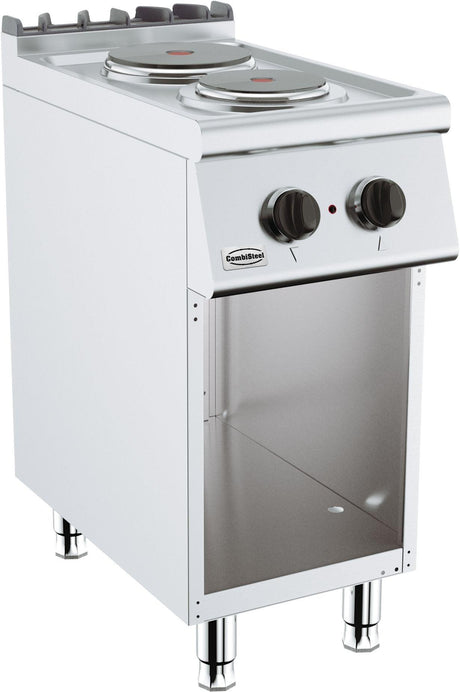 Cuisinière Électrique 2 Plaques Élégante - FRANCE CHR