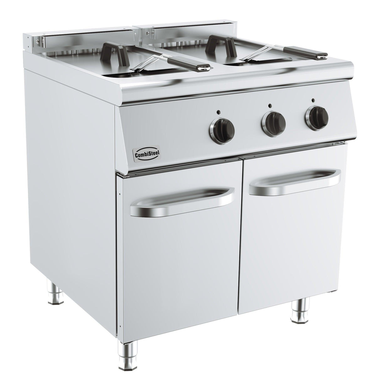 Friteuse professionnelle 2x10L - Solution rapide et homogène pour des frites croustillantes. - FRANCE CHR