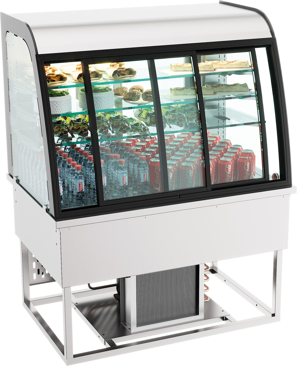 Vitrine Réfrigérée Coulissante 140L - FRANCE CHR