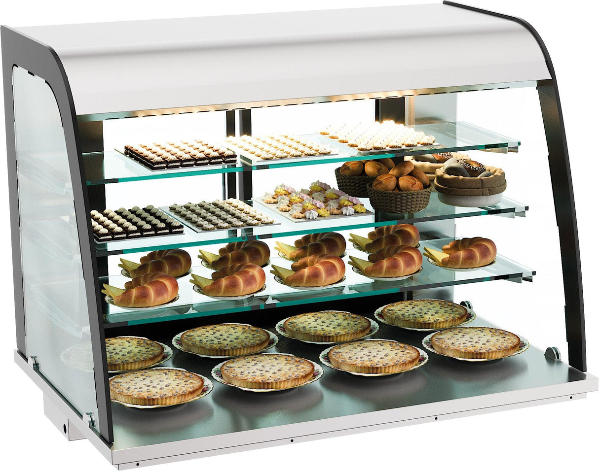 Vitrine Élégante 140L pour Aliments Frais - FRANCE CHR