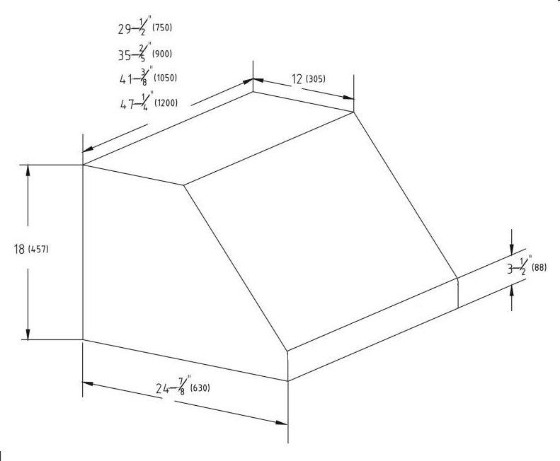 Hotte Aspirante en Acier Inoxydable 1200: Éliminez les odeurs et la fumée avec style. - FRANCE CHR