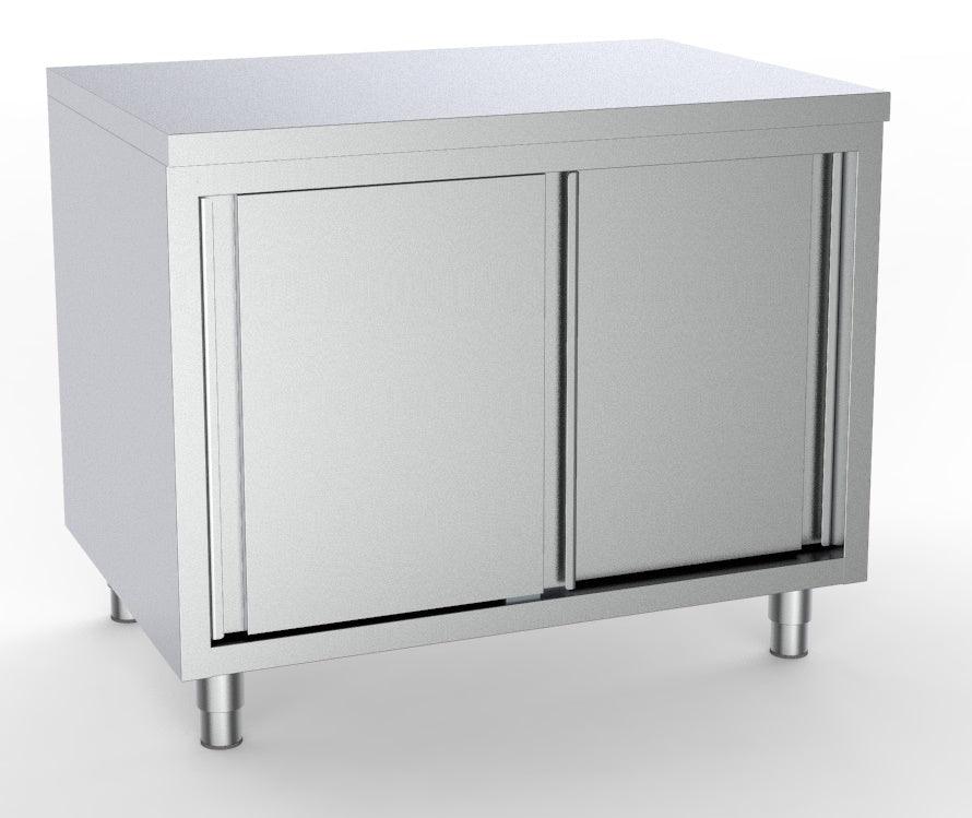 Plan de Travail Coulissant en Acier Inoxydable 700/1400 by CombiSteel - FRANCE CHR