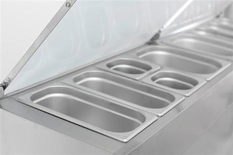 Réfrigérateur 3 Portes 8x1/3GN en Acier Inoxydable - FRANCE CHR