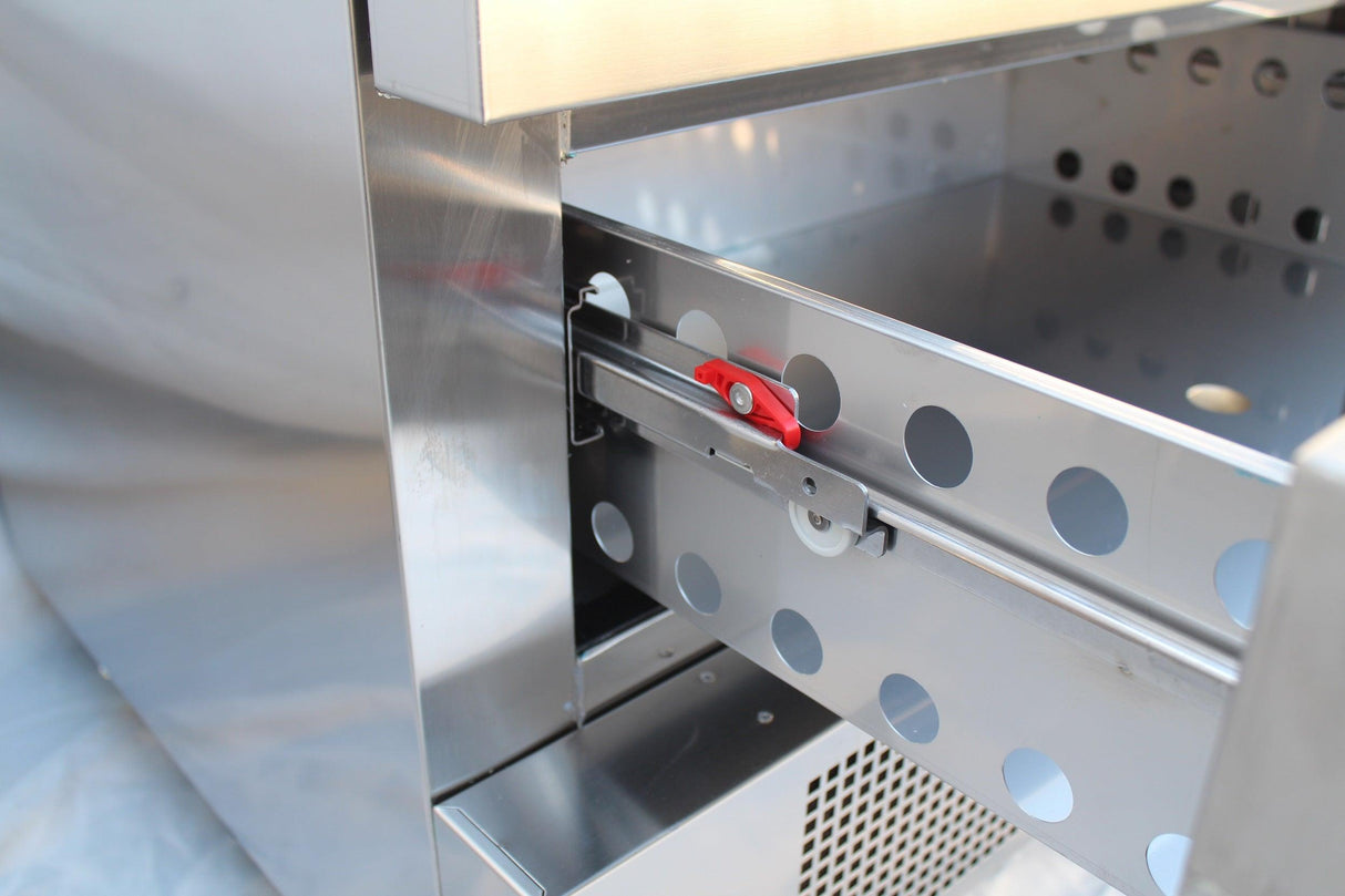 Table Réfrigérée/ Congélateur 1 Tiroir 3x 1/1 GN - CombiSteel Acier Inoxydable Aisi 304 - FRANCE CHR