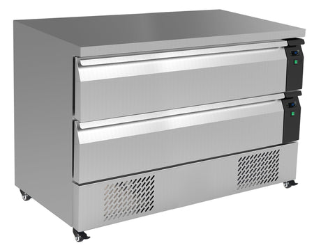 Table Réfrigérée/Congélateur 2 Tiroirs 6x 1/1GN - Modèle CombiSteel - FRANCE CHR