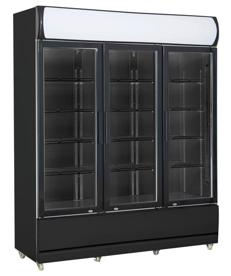 Réfrigérateur Noir Élégant FCU-1200 BL - FRANCE CHR