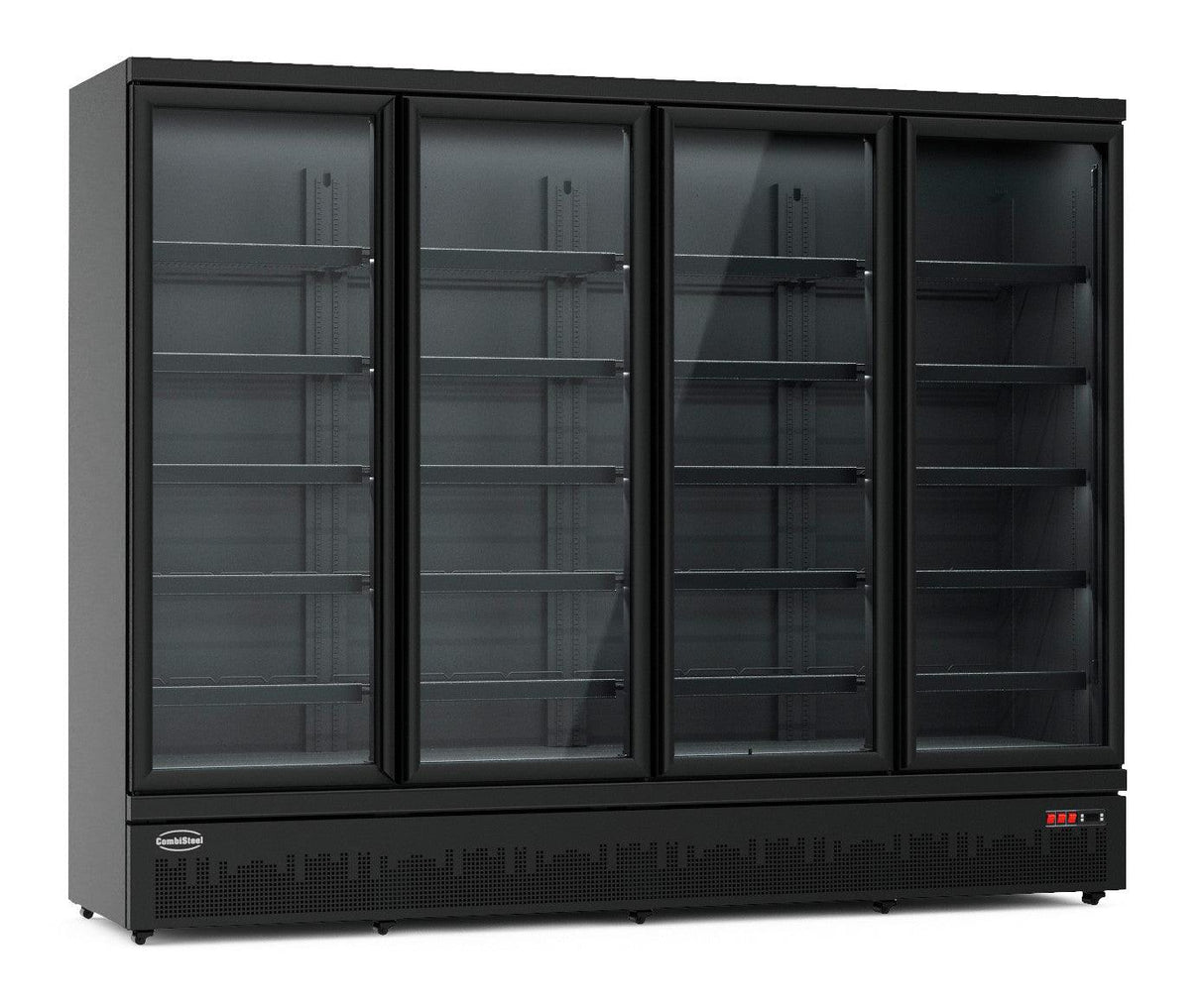 Réfrigérateur Luxe Noir 4 Portes - FRANCE CHR