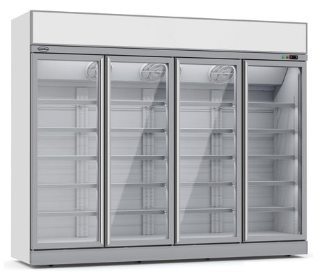 Réfrigérateur 4 portes en verre blanc - INS-2060R - FRANCE CHR