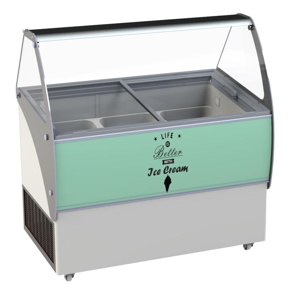 Vitrine Glacée Élégance 10x5 LTR - FRANCE CHR
