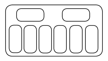 Vitrine Glaçons Ibiza 8x5 LTR - FRANCE CHR