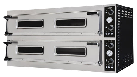 Four à Pizza Double Plaques CombiSteel 2 x 6 Gros - FRANCE CHR