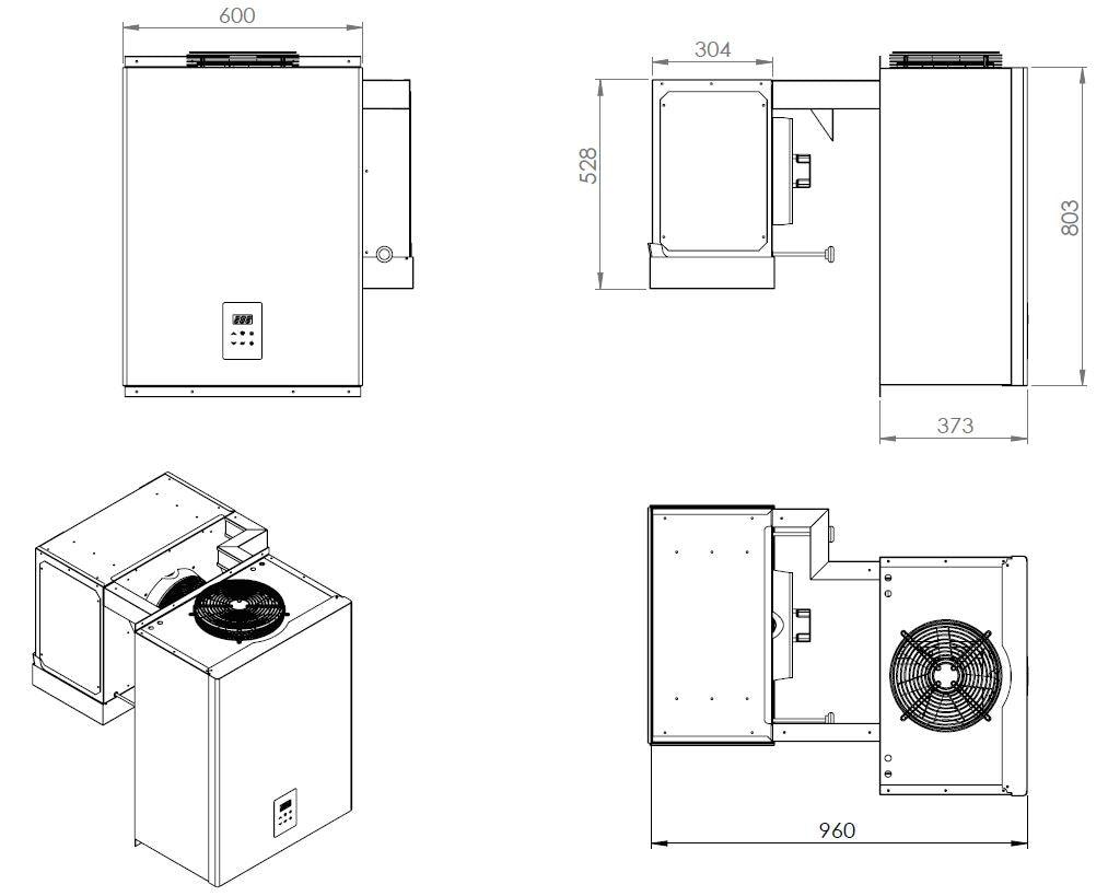 Unité de Réfrigération CombiSteel - Capacité 13,1-18 m3 - FRANCE CHR