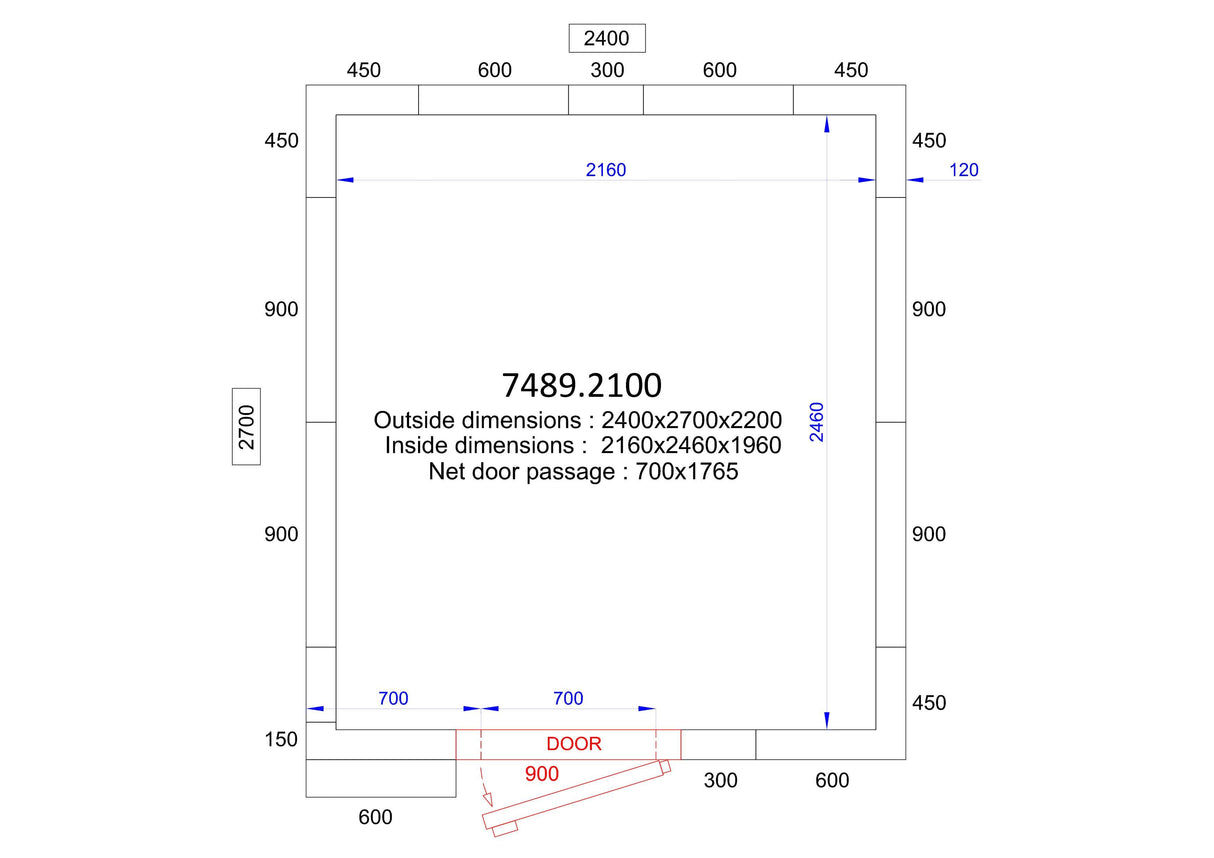 Chambre Froide CombiSteel Pro Line - FRANCE CHR