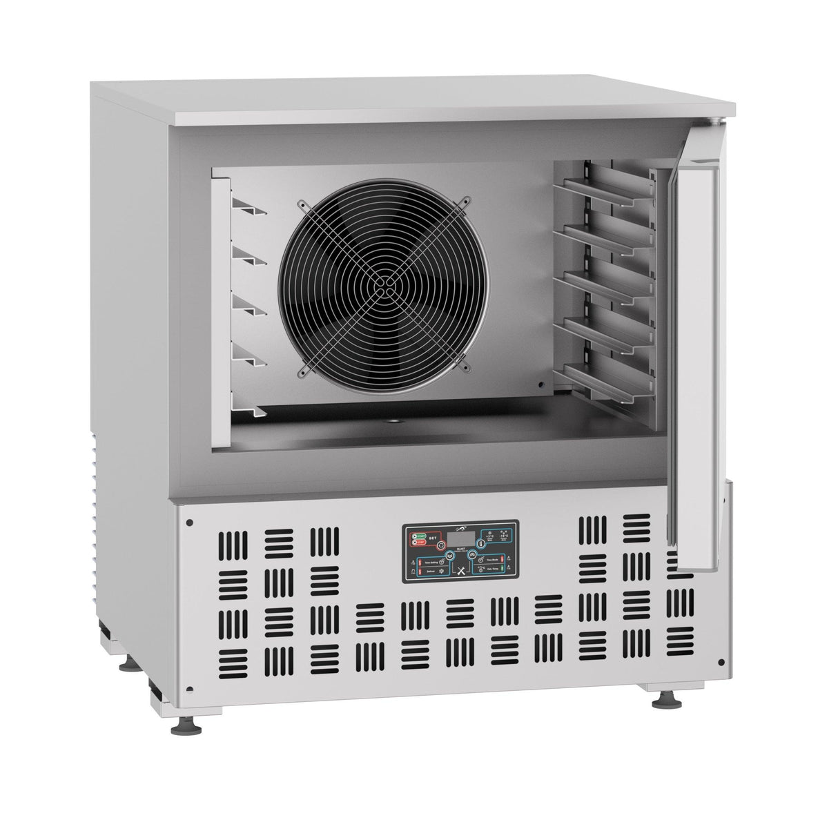 Refroidisseur professionnel 5x 1/1GN en acier inoxydable. - FRANCE CHR