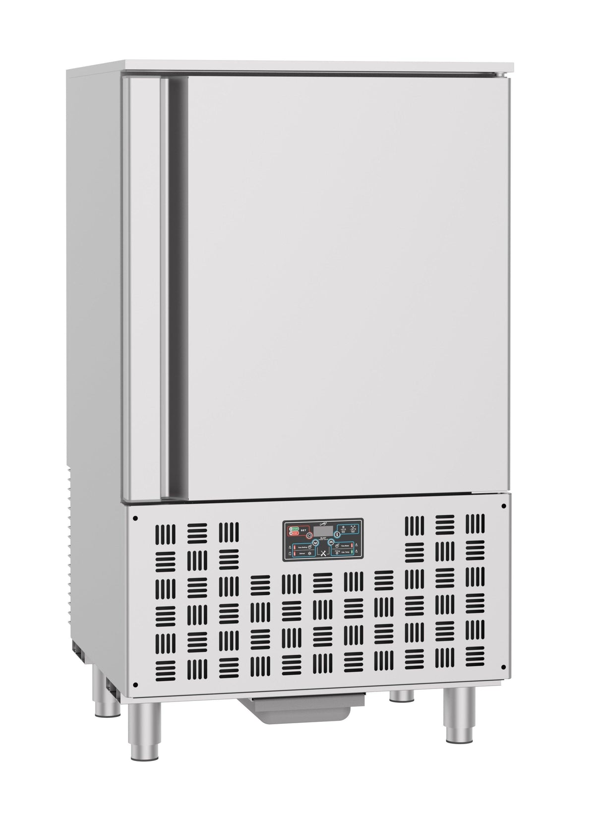 Réfrigérateur professionnel 10x 1/1GN en acier inoxydable. - FRANCE CHR