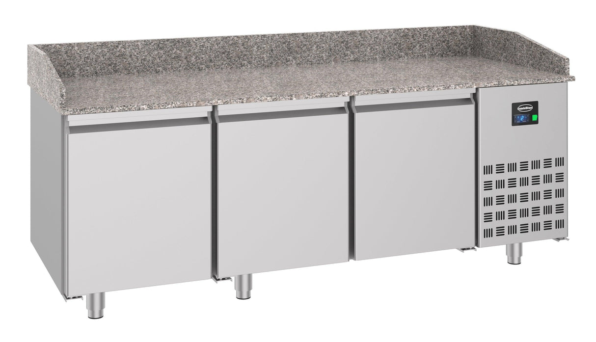 Table de Préparation pour Pizza Pro Line 3 Portes - FRANCE CHR