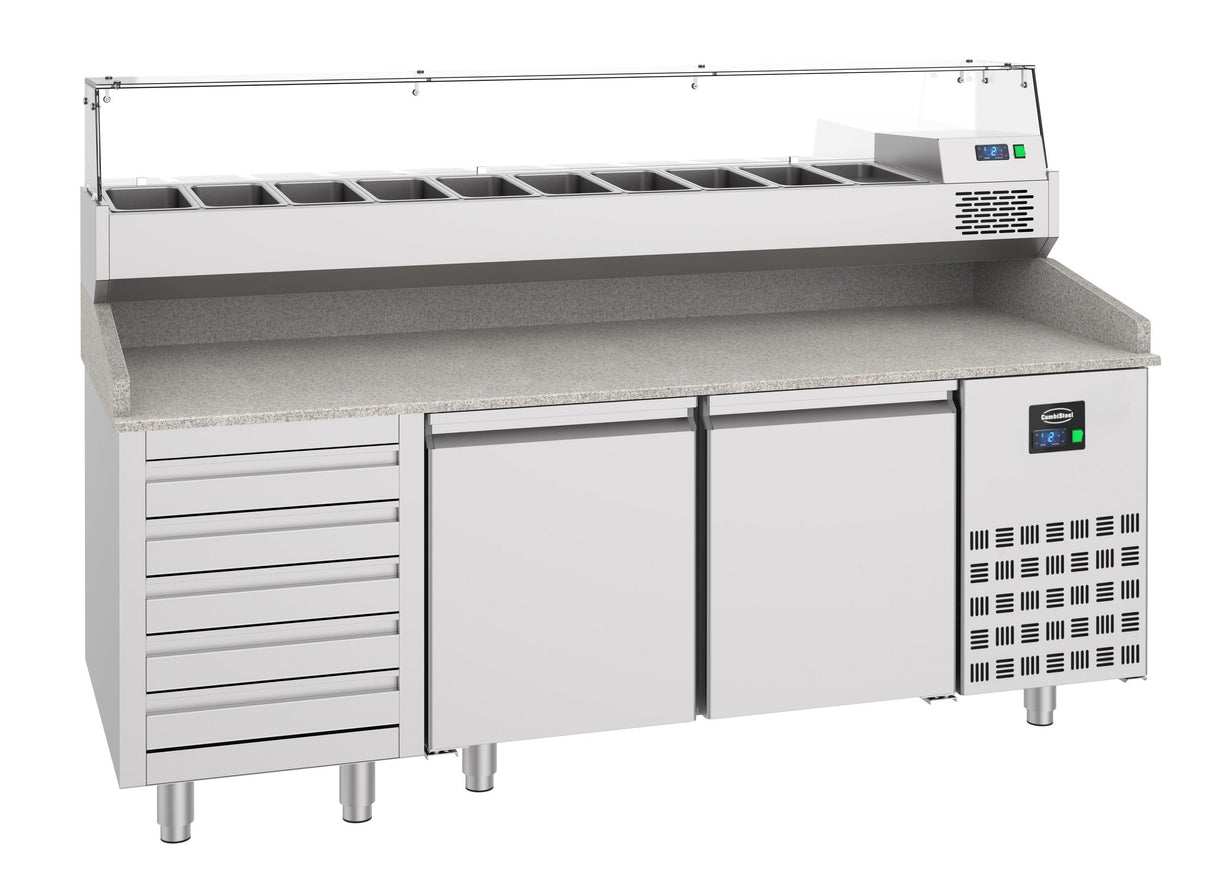 Table de préparation pour pizza CombiSteelPro Line - FRANCE CHR