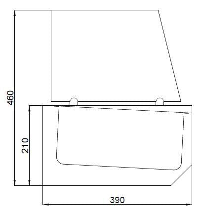 Puits Réfrigéré Pro Line 10x 1/3 GN - FRANCE CHR