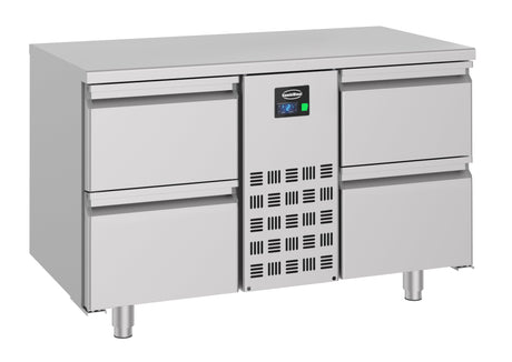 Table Réfrigérée Pro Line 4 Tiroirs en Inox - FRANCE CHR