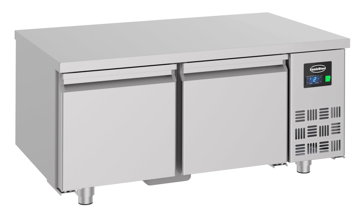 Table réfrigérée 600 haute avec 2 tiroirs en acier inoxydable. - FRANCE CHR