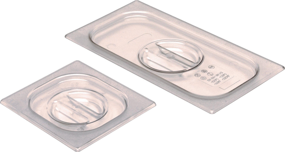 Couvercle GN en Polycarbonate 1/2GN - Protection fiable, qualité supérieure. - FRANCE CHR