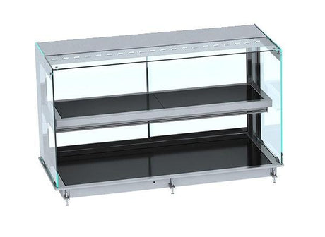 Vitrine Chauffante Noire 4/1 - FRANCE CHR