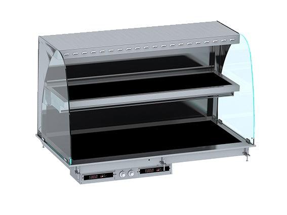 Vitrine Chauffante Murale Élégante - Noir - FRANCE CHR