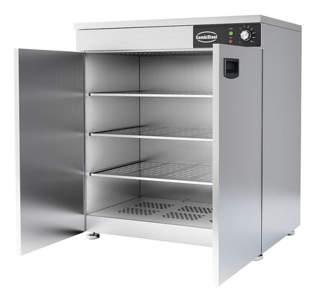 Armoire Chauffante 2 Portes en Acier Inoxydable - FRANCE CHR