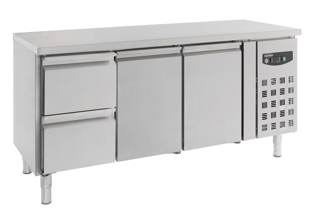 Table Réfrigérée CombiSteel Standard Line 700 - Stockage Efficace et Élégant - FRANCE CHR