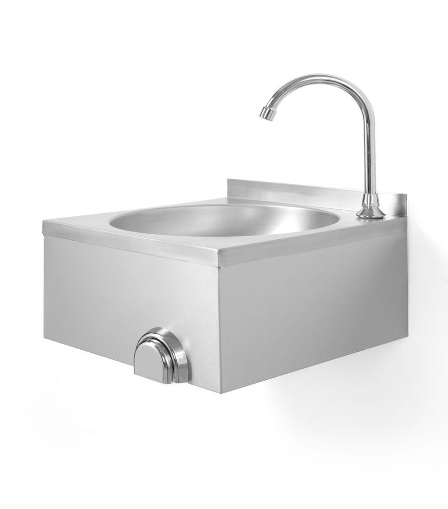 Lave-mains avec commande genou, HENDI, 400x400x(H)450mm