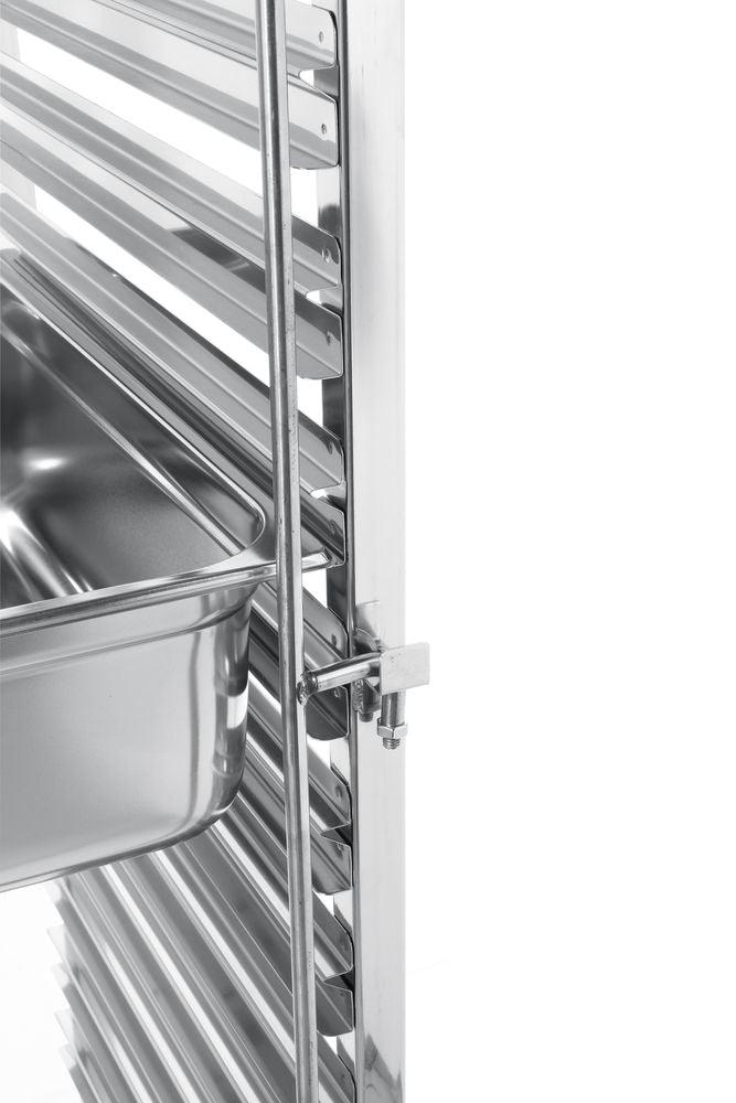 Chariot porte-plateaux - 7 x GN 1/1, HENDI, 445x615x(H)945mm