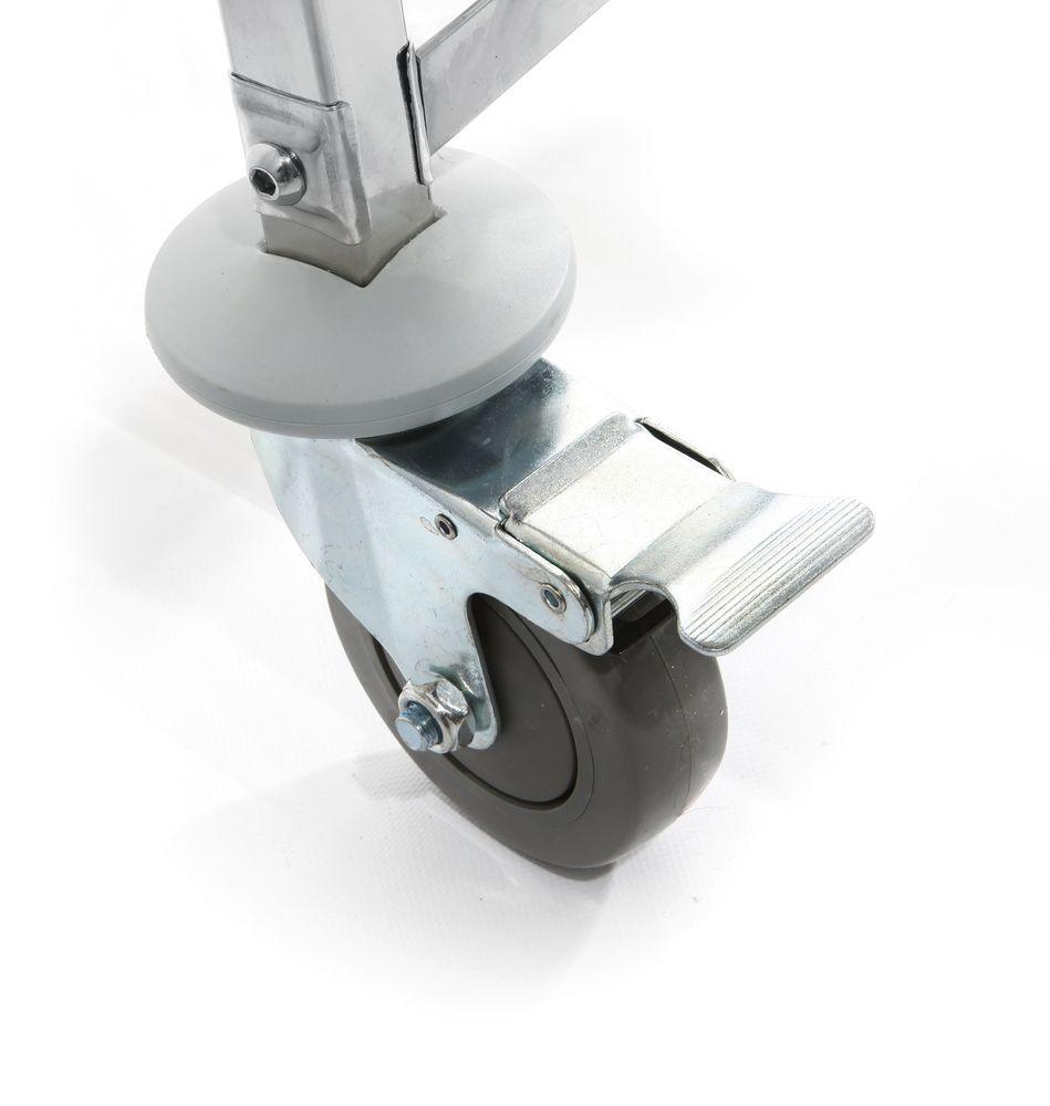 Chariot porte-plateaux - 7 x GN 1/1, HENDI, 445x615x(H)945mm