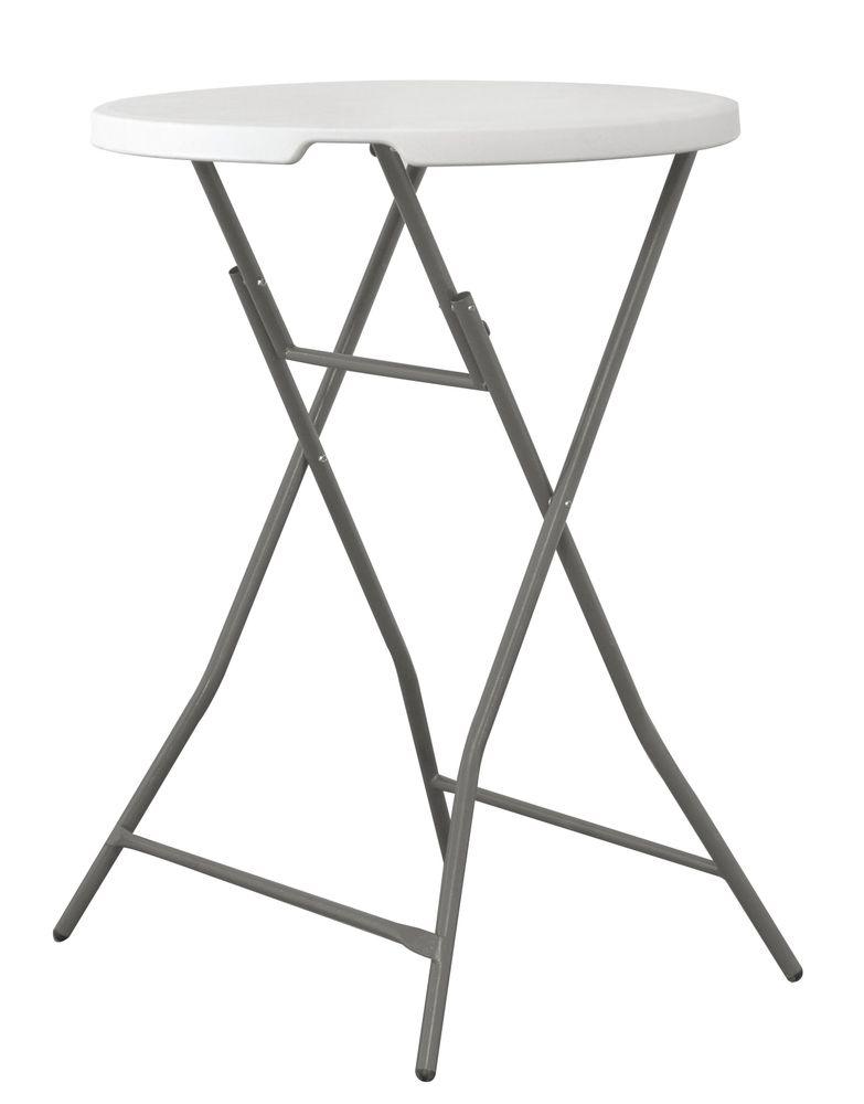 Mange-debout rond, HENDI, charge max; 80 kg., ø800x(H)1100mm