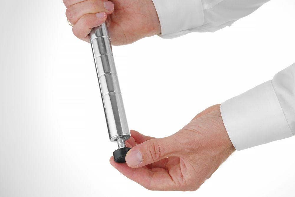 Rayonnage avec 5 étagères, HENDI, Chrome, 910x455x(H)1830mm