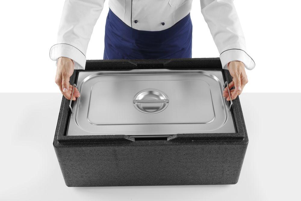 Bac Gastronorme 1/1 Budget Line avec poignées, HENDI, Budget Line, GN 1/1, 21L, 530x325x(H)150mm